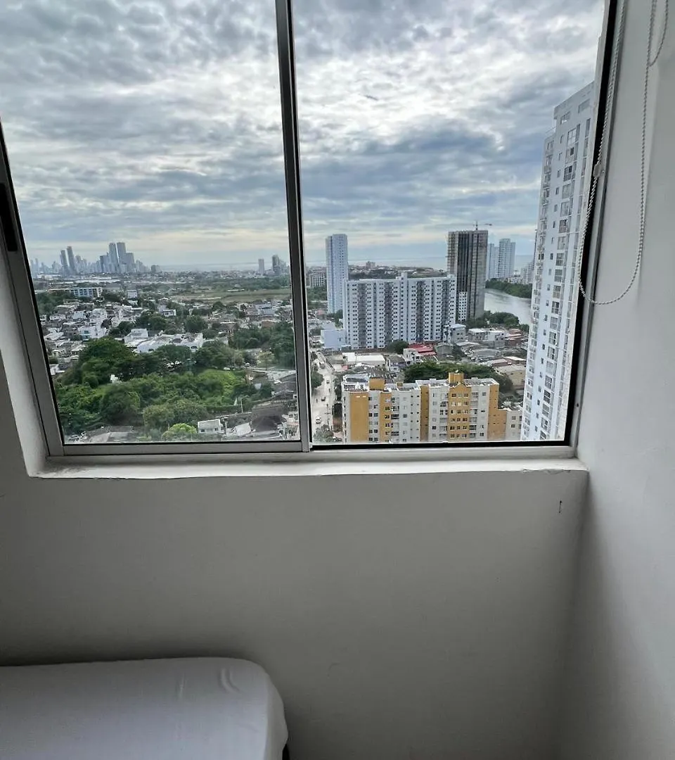 Hermoso Apto Psio 22 Con 3 Habitaciones Y Piscina Kartagena Kolumbia